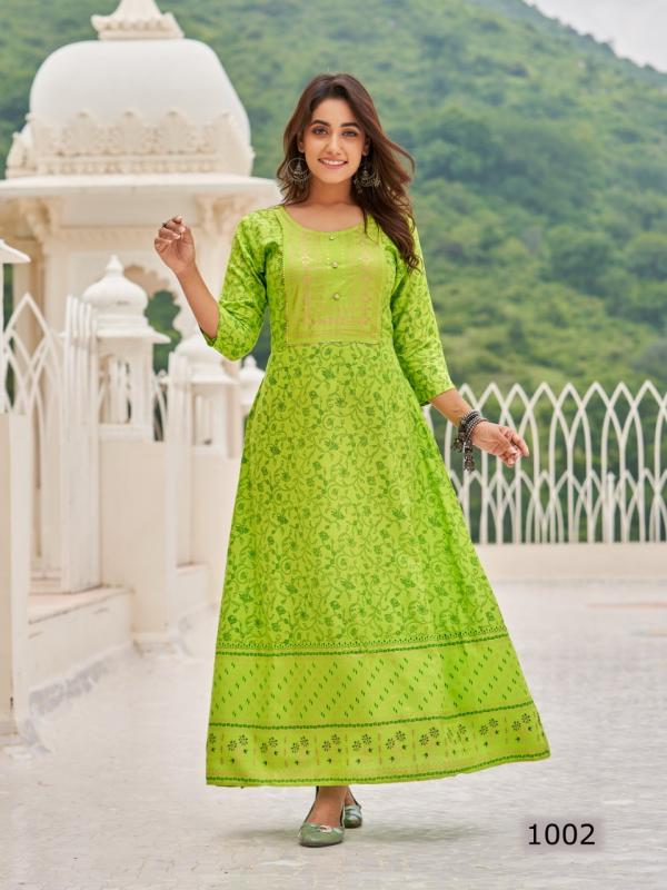 Radhika Twinkle Fancy Wear Anarakli Kurti Collection